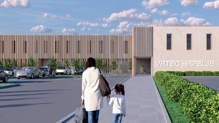 Novi vrtec - render